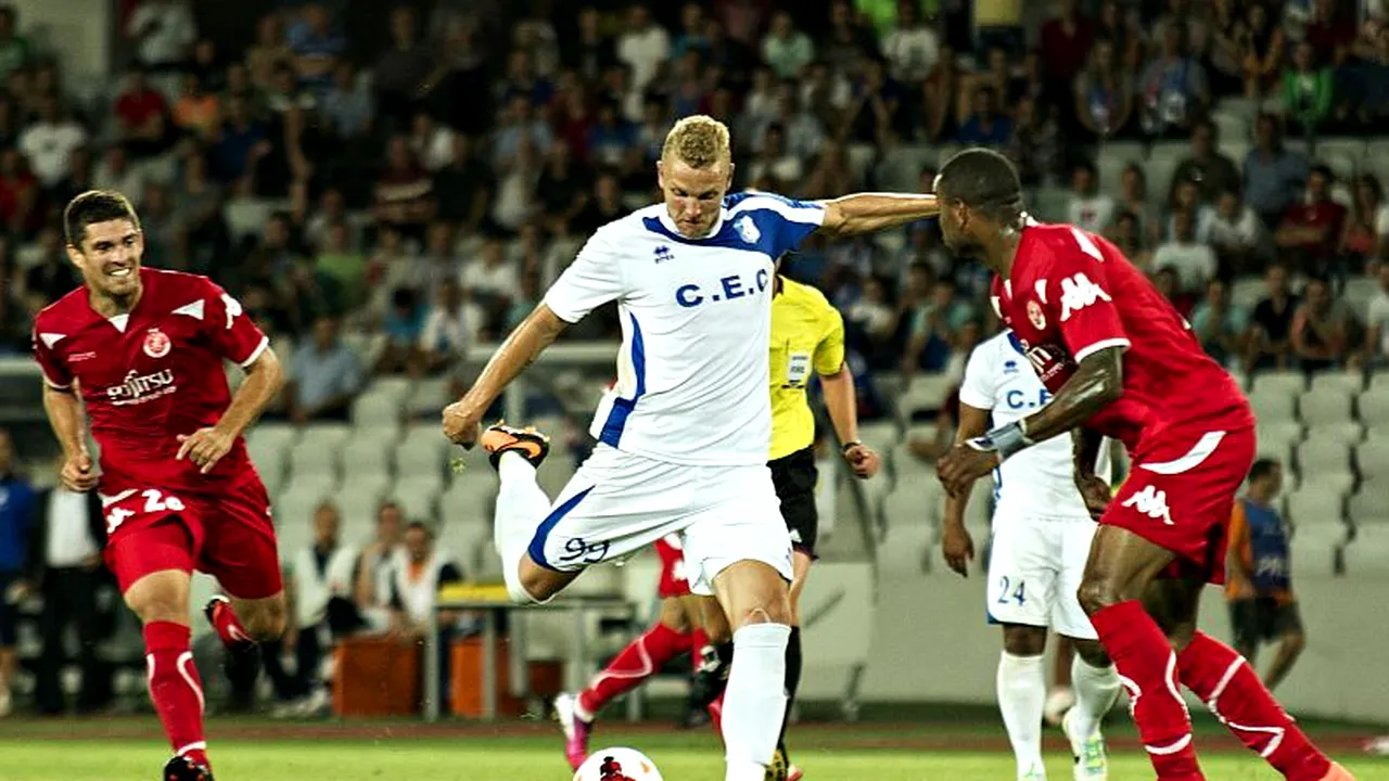HAPOEL - PANDURII 1-2 în EUROPA LEAGUE. PANDURII s-a calificat în play-off