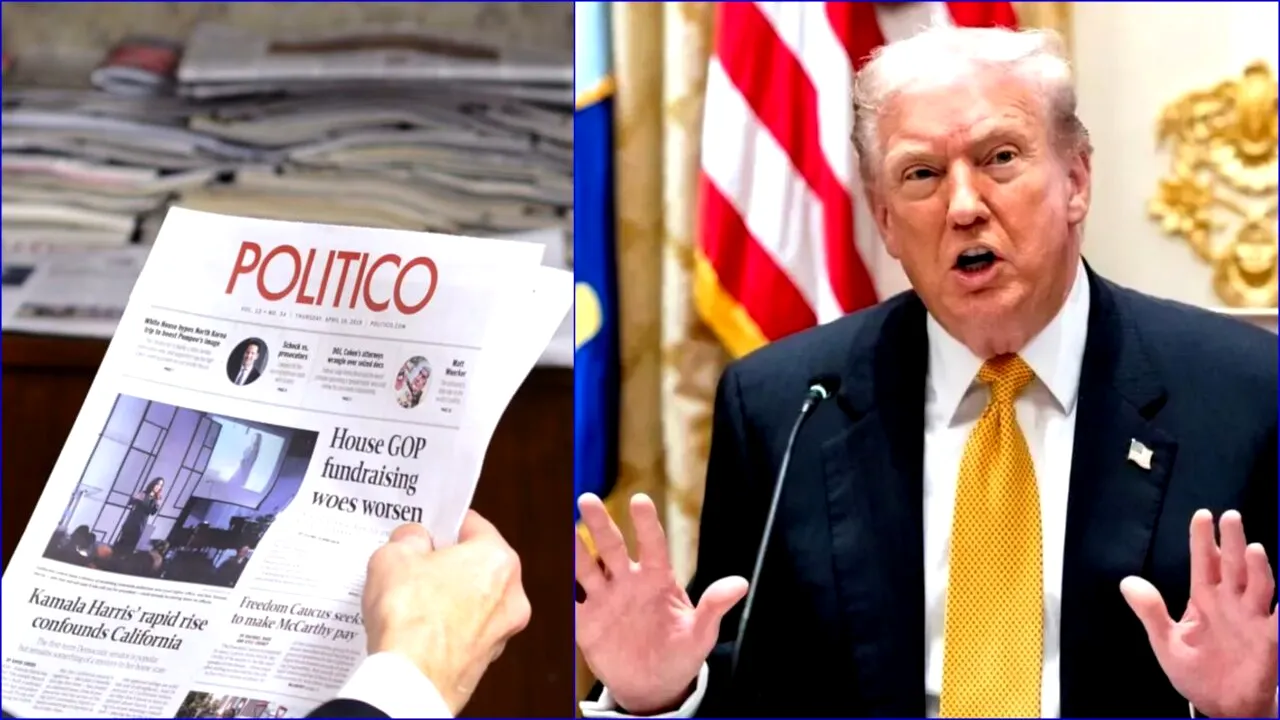 Casa Albă, din nou în război cu presa. Administrația Trump a dat un ultimatum publicației Politico să retragă trei articole pe care le consideră false
