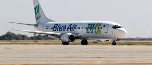 Un avion Blue Air a aterizat de urgență la Timișoara