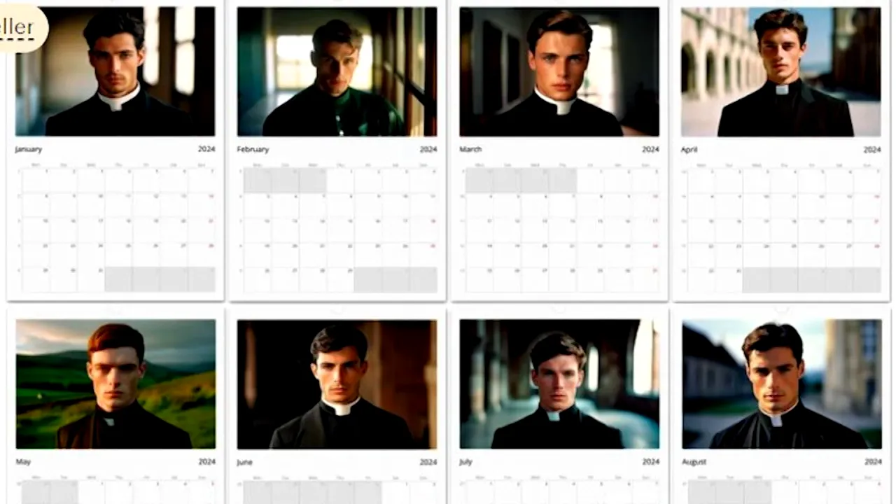 Metoda găsită de patronii chioşcurilor de ziare din Italia, pentru a evita falimentul: Calendare cu PREOȚI sexy, create de Inteligența Artificială