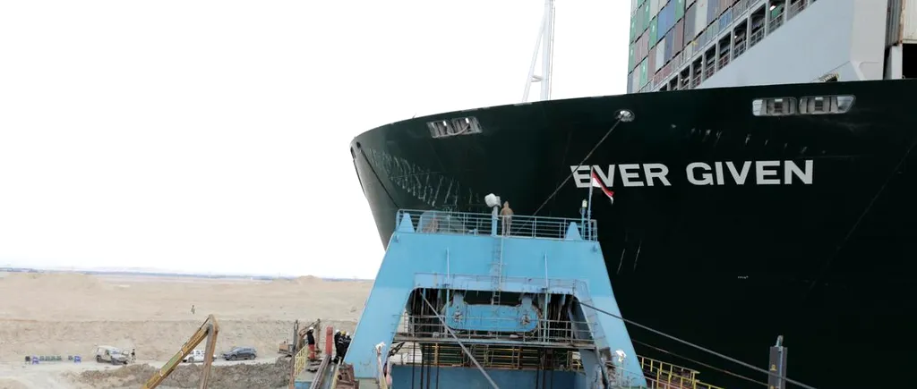 Nava Ever Given va fi eliberată la trei luni după ce a blocat Canalul Suez. Ce despăgubiri solicită Egiptul