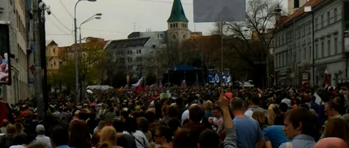 Proteste masive în Slovacia: mesaj tranșant al zecilor de mii de protestatari