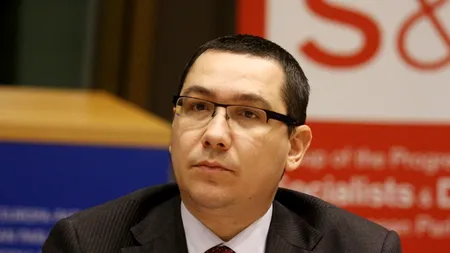 Ponta: Liderii SPD au spus că n-ar fi venit la București; Fosta Securitate are oameni în presa germană