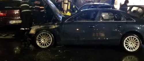 Cinci mașini cuprinse de FLĂCĂRI în Sectorul 3 din București