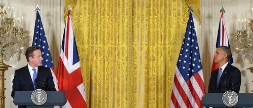Barack Obama și David Cameron au căzut de acord pentru menținerea sancțiunilor contra Rusiei