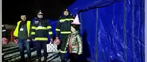 VIDEO emoționant. O fetiță de 7 ani din Ucraina și-a serbat ziua într-o tabără de refugiați. Reacția copilei când a văzut tortul