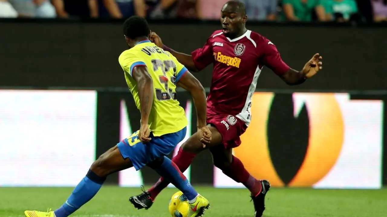 Steaua București - CFR Cluj, scor 1-0, în Liga I