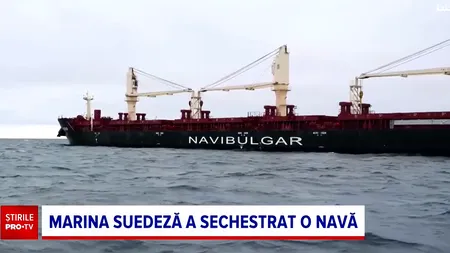 Autoritățile suedeze au sechestrat o navă despre care exista bănuiala că a tăiat intenționat un cablu de comunicații între Letonia și Suedia