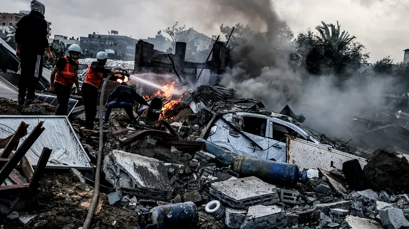 Agențiile ONU nu pot administra Fâșia Gaza după război / Peste 1,7 milioane de oameni și-au părăsit locuințele din cauza conflictului