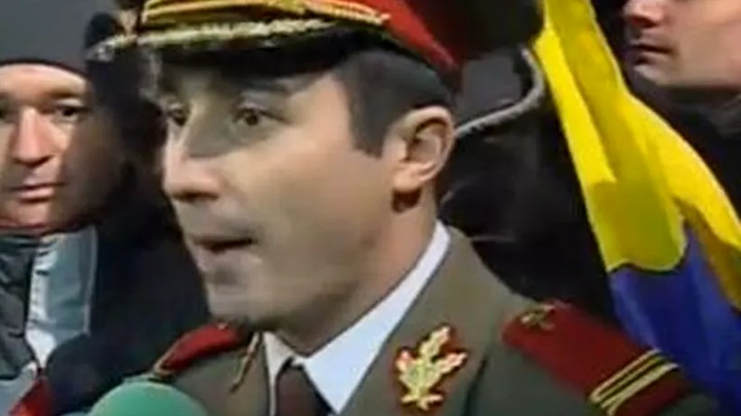 Cum a reușit locotenentul care a protestat în uniformă, la București, să fie reangajat