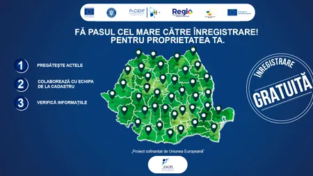 Cum sunt centralizate datele despre proprietăți în cadrul lucrărilor de înregistrare sistematică a imobilelor