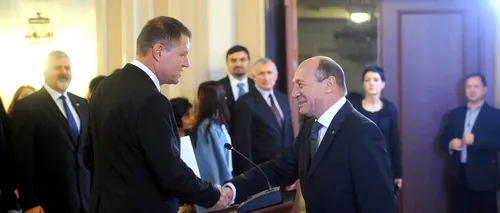 Iohannis, despre înregistrările lui Ghiță cu Băsescu: A văzut cineva sau a auzit cineva aceste înregistrări?