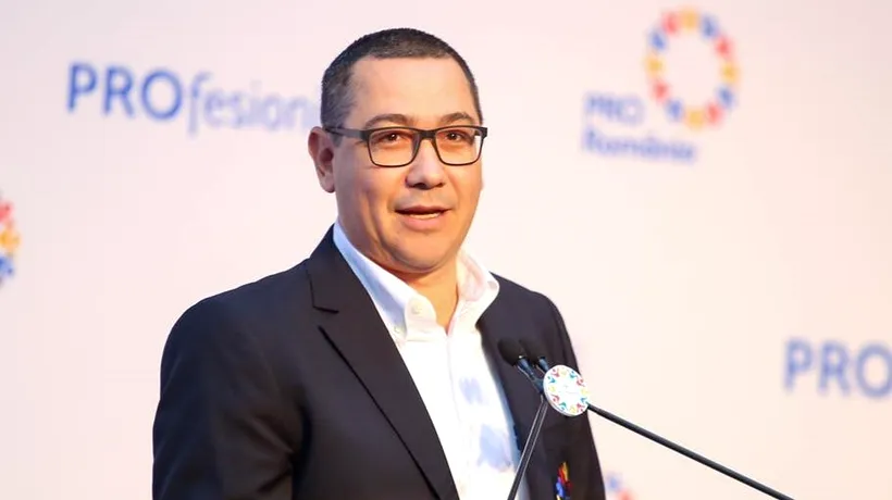Victor Ponta, acuzații grave la adresa guvernului Orban: ”Mafia reacționează așa cum a făcut mereu: Portocală Negulescu este scos din arest și dus la televizor de niște infractori”