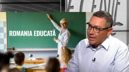 Victor Ponta: „Școala românească se află în cel mai rău punct. PROBLEMELE din învățământ nu se rezolvă cu creșterea salariilor”