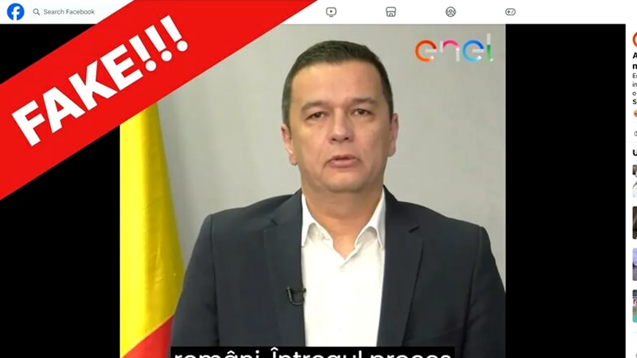 Sorin Grindeanu, personaj într-un nou clip tip DEEP FAKE / „Nu accept ca imaginea mea să fie folosită în astfel de acțiuni”