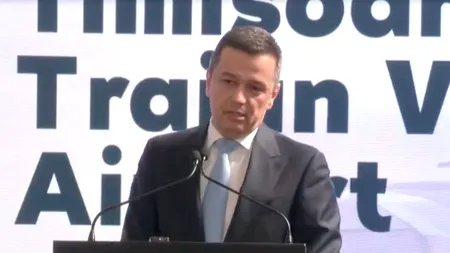 Sorin Grindeanu, la inaugurarea aerogării SCHENGEN de la Timișoara: 3 milioane de pasageri vor beneficia de acest TERMINAL