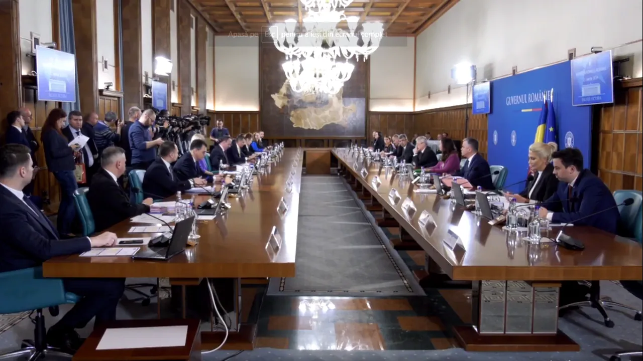 Marcel Ciolacu a reprogramat ședința de GUVERN pentru vineri / Întâlnirea coaliției PSD-PNL, de la Palatul Victoria, fără rezultat