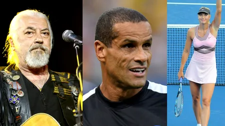 19 APRILIE, calendarul zilei: Nicu Covaci ar fi împlinit 78 de ani/ Rivaldo împlinește 53 de ani, Maria Șarapova 38