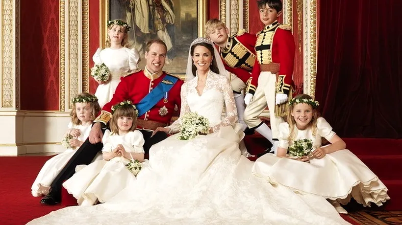 Suma primită de Kate Middleton pentru că și-a expus rochia de mireasă la Buckingham Palace