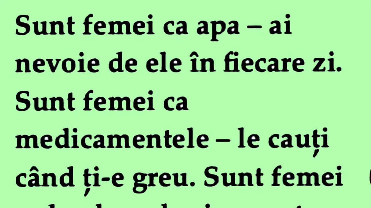 Bancul de sâmbătă | Categorii de femei