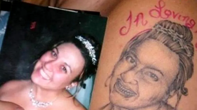 Ce se întâmplă când artistul care face tatuaje este un amator: cel mai prost tatuat portret din lume