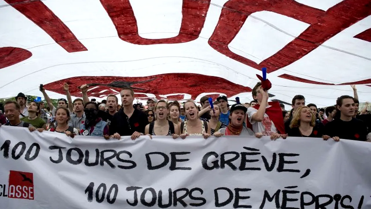 400 de persoane arestate la Montreal, în urma unei manifestații care a degenerat