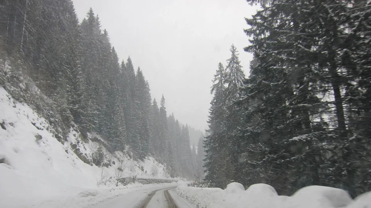 Transalpina se închide. Se anunță vreme rea și ninsoare viscolită