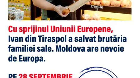 USR intră în campania electorală din Moldova. Oamenii lui Fritz dau mesaje proeuropene în Transnistria