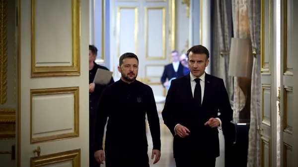 Volodimir Zelenski și Emmanuel Macron, consultări de urgență despre războiul din Ucraina și criza din Orientul Mijlociu