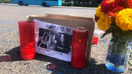 Protest 10 august | Pozele Alexandrei și Luizei, însoțite de mesajul „Alo, 112?