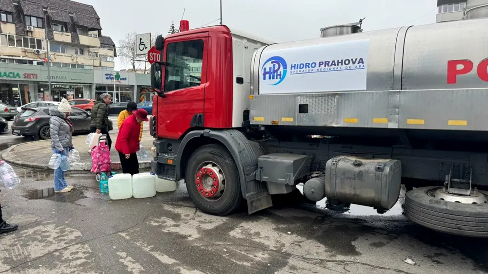 Se oprește din nou apa în Câmpina, la nici 24 de ore de când a fost reluată furnizarea