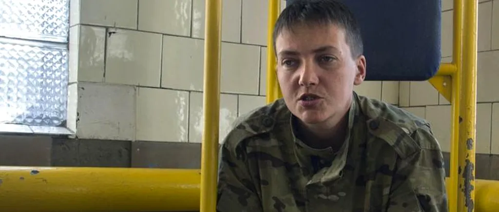 Pilotul ucrainean Nadejda Savcenko, din nou în greva foamei