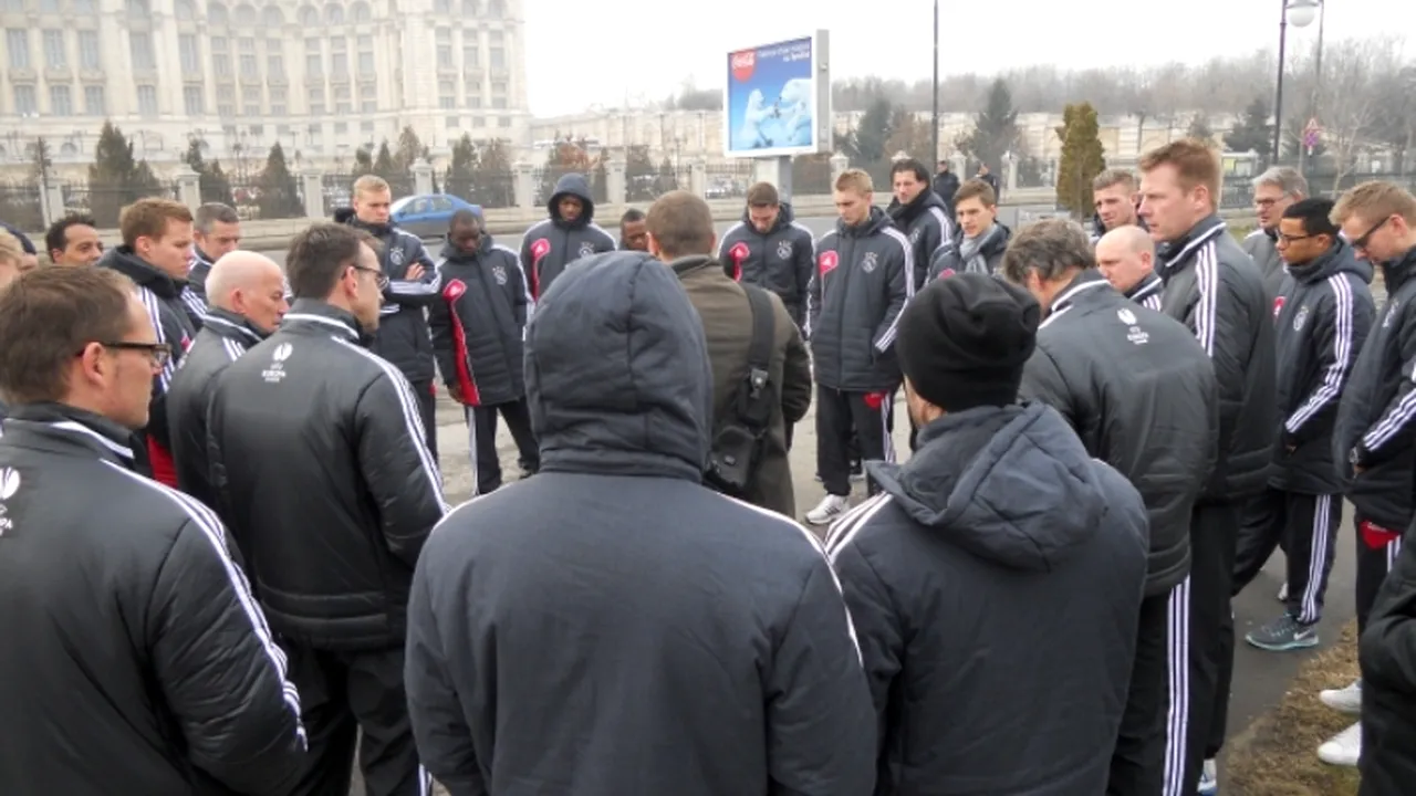 VIDEO. Ce au aflat jucătorii de la Ajax Amsterdam despre parlamentarii români  