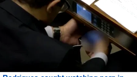 Un parlamentar brazilian, surprins în timp ce se uita pe mobil la filme interzise minorilor