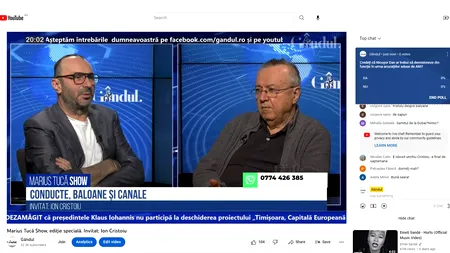 POLL Marius Tucă Show: „Credeți că Nicușor Dan ar trebui să demisioneze din funcție, în urma acuzațiilor aduse de ANI?”