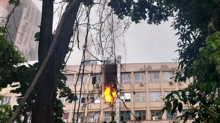Incendiu la Spitalul de Copii „Sfânta Maria” din Iași | VIDEO