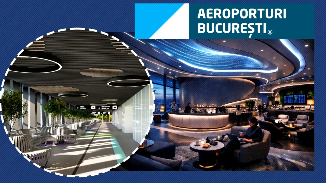 Saloane de lux pe Aeroportul Otopeni. CNAB a lansat licitația pentru dezvoltarea și operarea a două lounge-uri premium