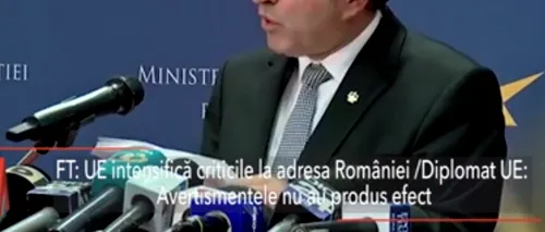 Justiția din România, ținta criticilor UE. Diplomat european: AVERTISMENTELE transmise NU au avut efectul dorit