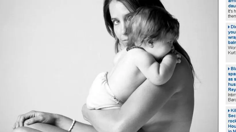 Imaginile prin care un fotograf american vrea să schimbe percepția lumii despre mame. FOTO și VIDEO
