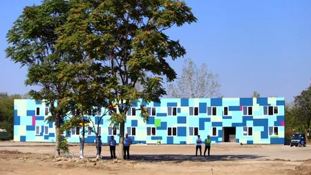 Prima școală construită de la zero, în numai trei luni, se află în Sectorul 4: „Avem soluții pentru infrastructura educațională” (FOTO)