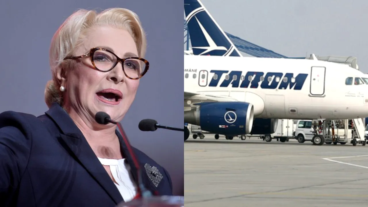 Viorica Dăncilă a trimis Corpul de Control al premierului la Tarom, în scopul clarificării aspectelor manageriale