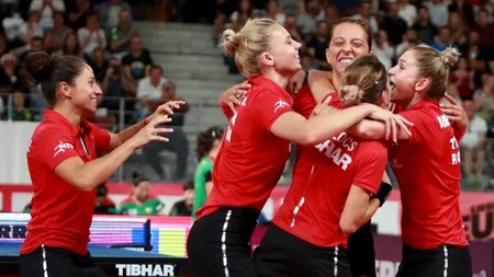 Echipa feminină de tenis de masă a României s-a calificat la Jocurile Olimpice