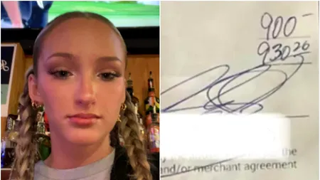 Ce bacșis URIAȘ a primit o chelneriță! Însă banii au venit ”la pachet” cu o cerere neașteptată