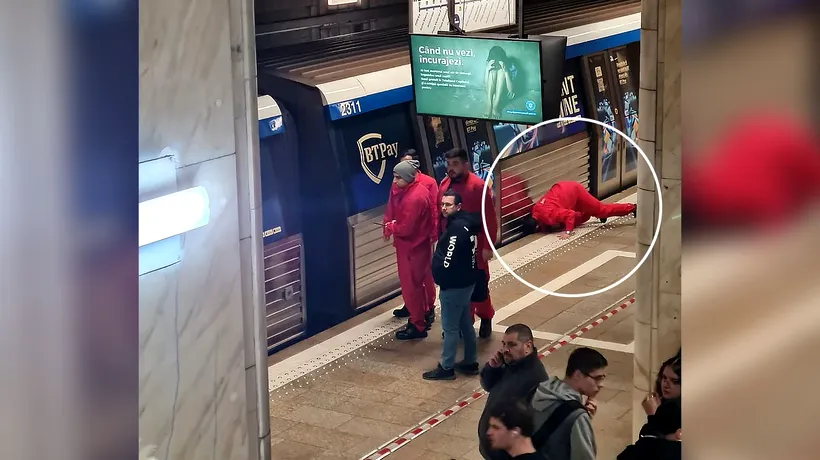 ALERTĂ la metrou. O persoană a murit după ce a fost lovită de tren la stația Piața Unirii