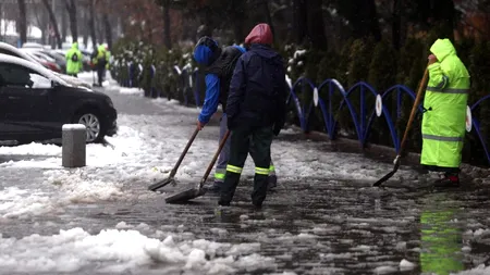 Prognoza meteo, 13 ianuarie 2021. Vor predomina ninsorile, dar vor fi și intervale cu lapoviță și ploaie și se va forma polei