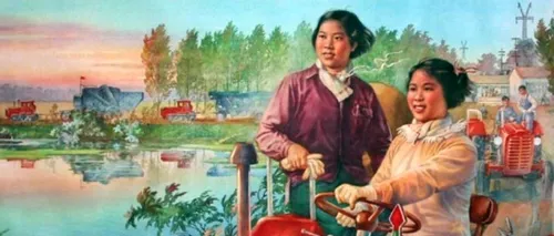 GALERIE FOTO: Noua femeie din afișele de propagandă ale regimului comunist din China