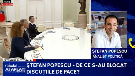 Ștefan Popescu: Ucraina e sacrificată de interesele americane/Nu se negociază Ucraina, ci rutele