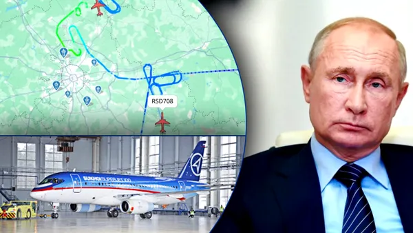 Alertă pe cerul Moscovei: Aeronava lui Vladimir Putin n-a putut ateriza după ce capitala rusă a fost vizată de un atac masiv cu drone ucrainene