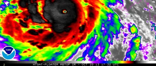 Alertă cod roșu în India înainte de sosirea ciclonului Phailin