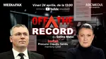 OFF The Record. Invitat: Procuror Claudiu Sandu, membru CSM
